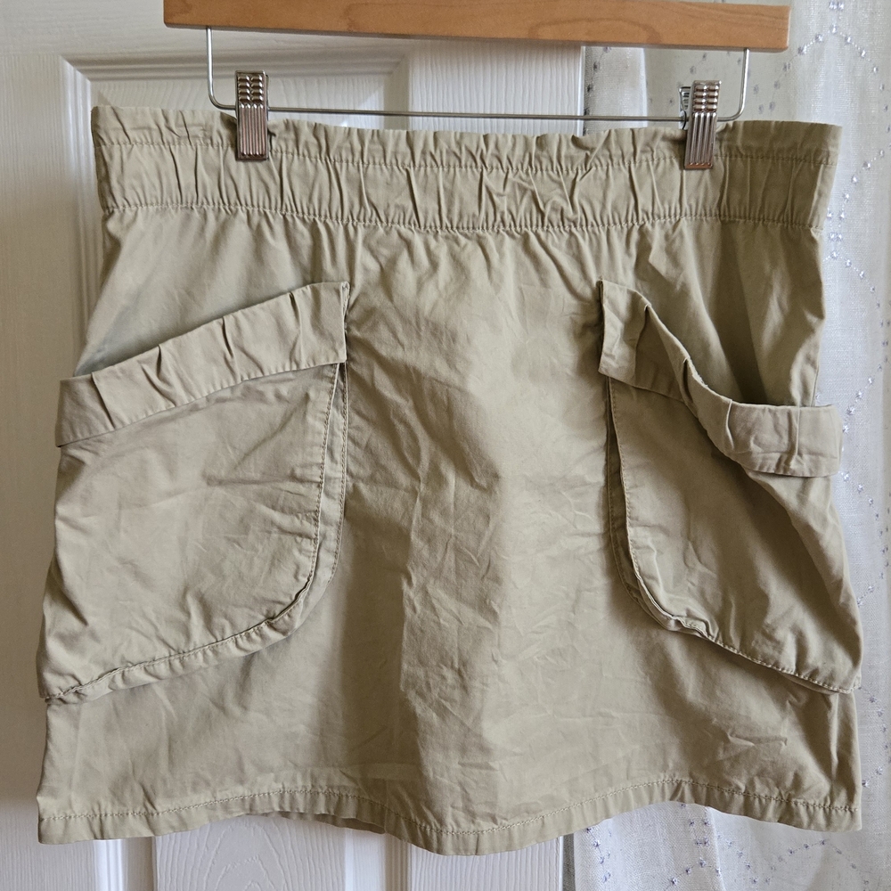H&M Cargo Khaki Skirt